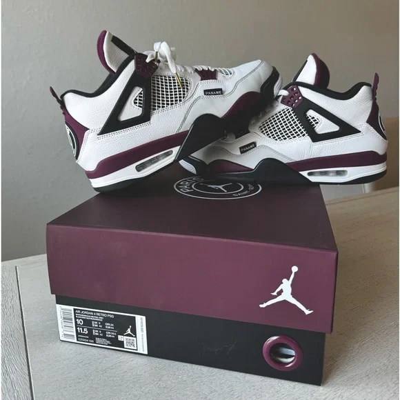 Jordan | Shoes | Air Jordan 4 Retro Psg Size M | Poshmark display picture 1